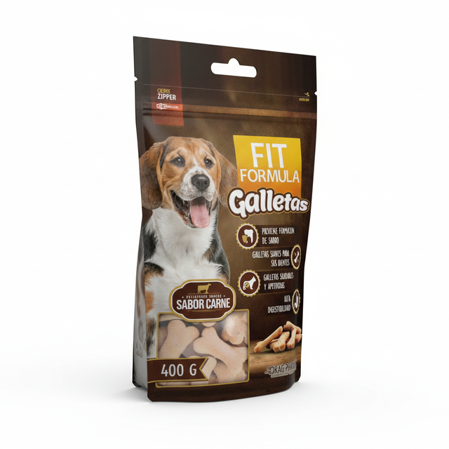  Fit Formula Galletas para perro Sabor Carne 400gr