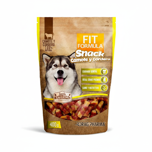  Fit Formula Snack perro Camote y Cordero 400g