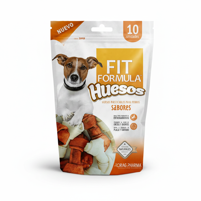  Fit Formula Snack para Perros Sabores 10 Unidades