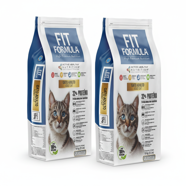 Fit Formula Gato Adulto 10kg X 2 Unidades
