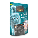  LEONARDO Finest Selection Pescado y Camarones 85 g – Pack 16 unidades