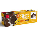  Galletas Creamy Cremes Perro Indomitable Chocolate y Vainilla 120gr