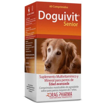 Paseo y Transporte para Perros Doguivit Senior 60 comprimidos