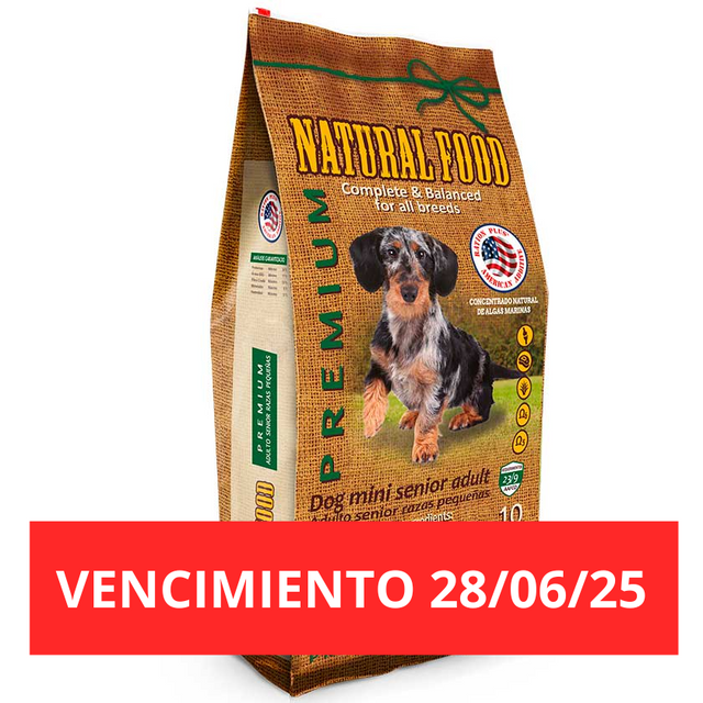 Natural Food Dog Mini Senior 10 kg