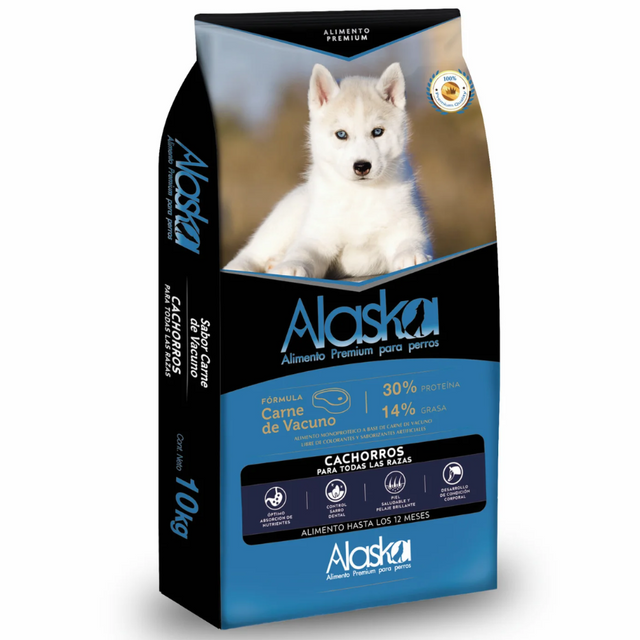  Alaska Perro Cachorro 10kg