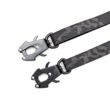  Ac Street Dogs Perro Correa Doble Black Camouflage 3 Metros