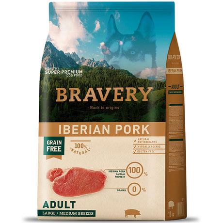 Bravery Iberian Pork Adult Large Medium