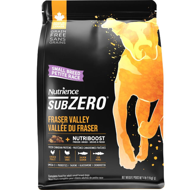 Nutrience Dog Subzero Fraser Valley Small 4 5Kg
