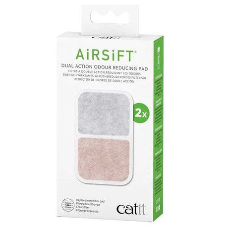 Catit Airsift Filtro Purificador Doble Accion X2 Filtro
