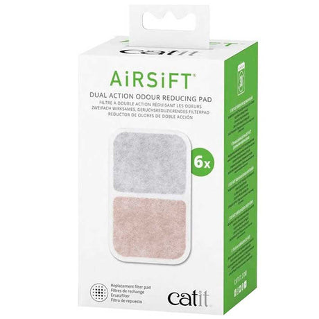 Catit Airsift Filtro Purificador Doble Accion X6 Filtro