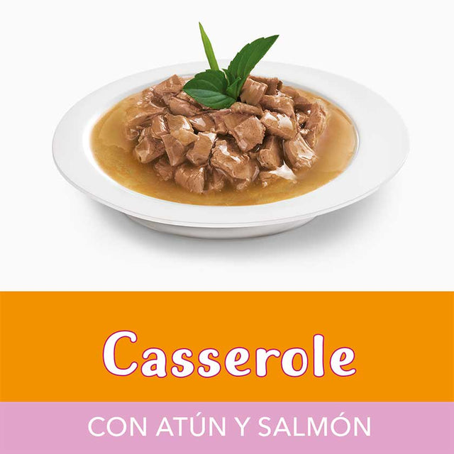  Alimento Fancy Feast Casserole Atun Salmon 85G