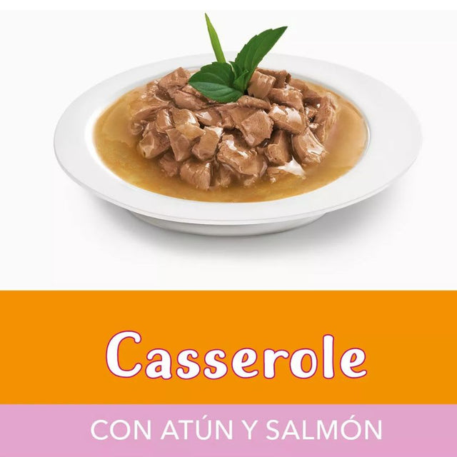 Alimento Fancy Feast Casserole Atun Salmon 85G Pack 15 Unidades