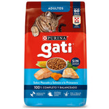 Alimento Gati Sabor Pescado Y Salmon 1Kg