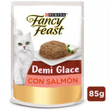 Alimento Humedo Fancy Feast Demi Glace Salmon 85G Pack 15 Unidades