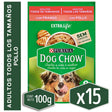 Alimento Humedo Para Perro Dog Chow® Adultos Con Pollo Sobre 100Gr Pack 15 Unidades