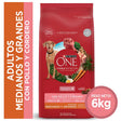  Purina® One® Adulto Mediano Y Grande Pollo Y Cordero 6Kg