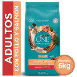 Purina® One® Adulto Pollo Y Salmon 6Kg
