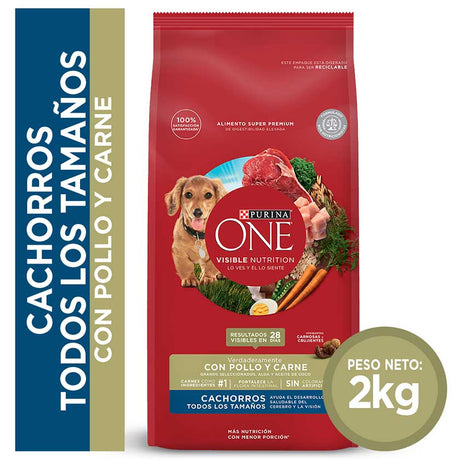 Alimento Seco Para Perro Purina® One® Cachorro Pollo Y Carne