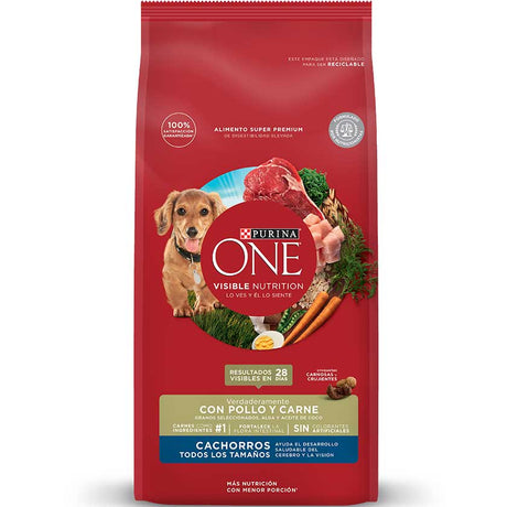 Alimento Seco Para Perro Purina® One® Cachorro Pollo Y Carne