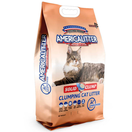 America Litter Solid Clump 15Kg