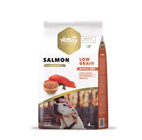 Amity Low Grain Salmon Adulto 4Kg