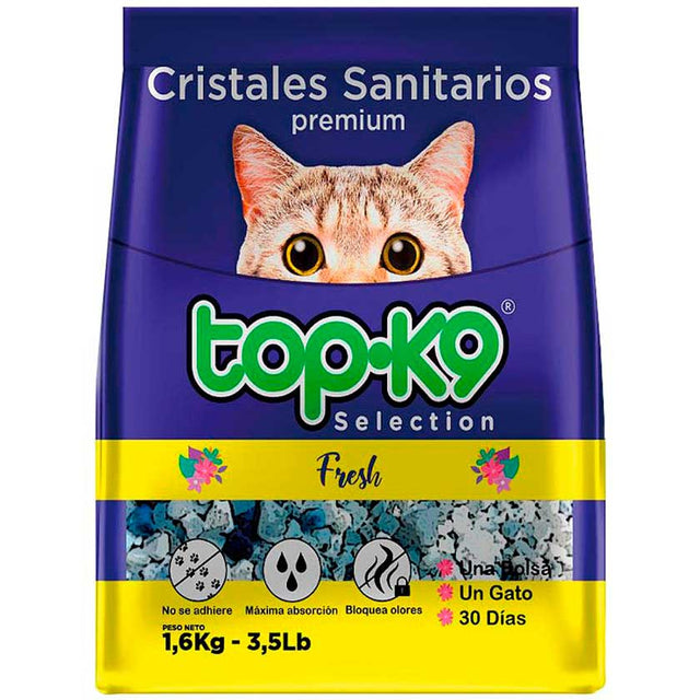 Cristales Sanitarios Fresh Topk9 1 6Kg