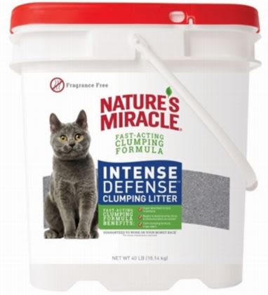 Arenas para Gatos Natures Miracle Intense Defense Litter Arena Sanitaria 18Kg