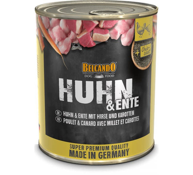 Lata Belcando Huhn Chicken Pollo Pato Y Zanahoria 800Gr