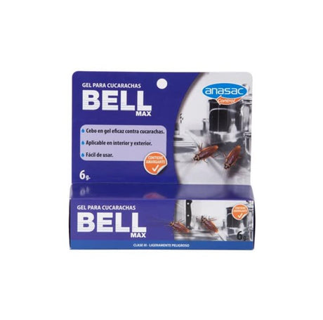 Control de Plagas Bell Max Gel Control Cucarachas Jeringa 6Gr