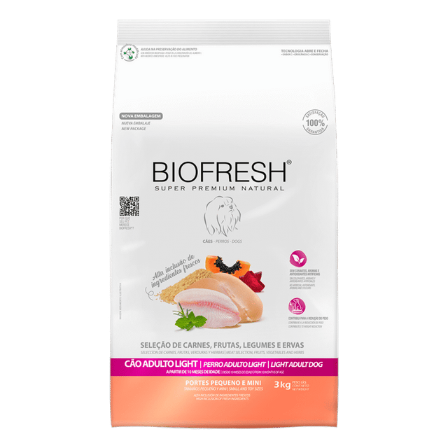  Biofresh Adultos Light Razas Pequeñas y Mini 10.1Kg