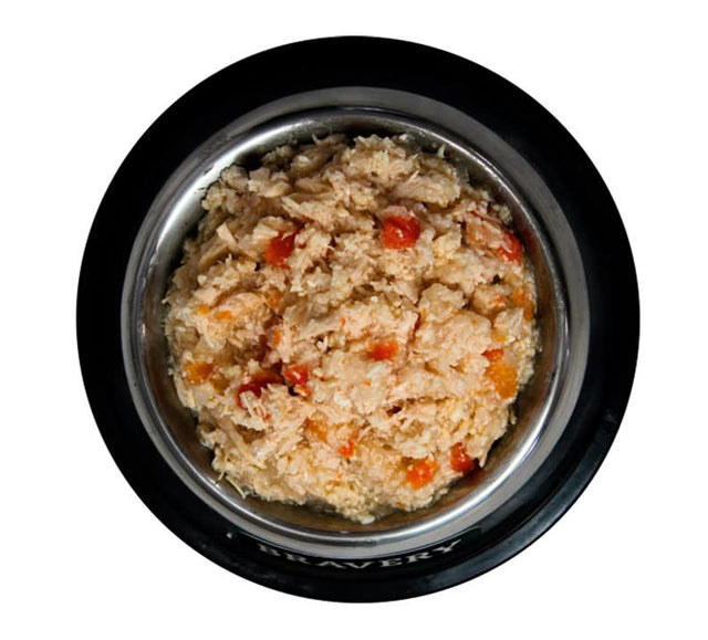  Lata Bravery Alimento Humedo Natural Para Gato Adulto Esterilizado Receta Pollo Y Zanahoria 70 G