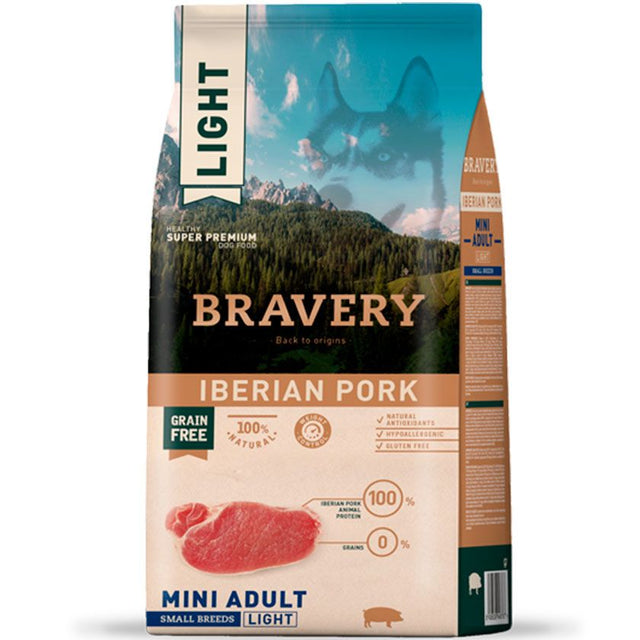 Bravery Iberian Pork Adult Light Mini 2Kg