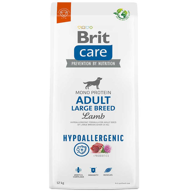  Brit Care Adult Large Lamb Hypoallergenic 12Kg