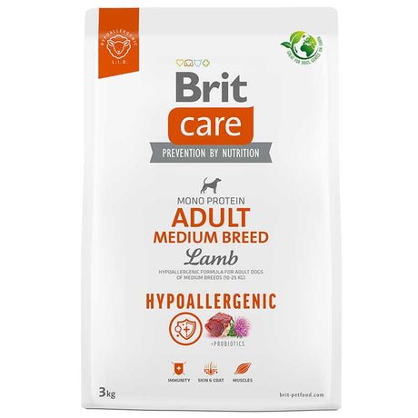 Brit Care Adult Medium Breed Lamb Hypoallergenic 3Kg