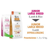 Brit Care Dog Junior Large Lamb Hypoallergenic 12Kg