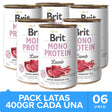 Brit Care Mono Protein Cordero Pack 6 Unidades