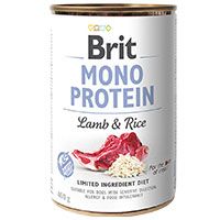 Alimento para Perros Brit Care Mono Protein Cordero Y Arroz 400Gr