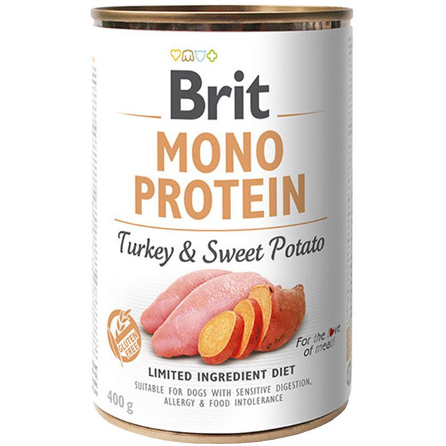 Brit Care Mono Protein Pavo Y Papa Dulce 400Gr