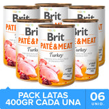 Brit Care Pate Meat Turkey Pack 6 Unidades