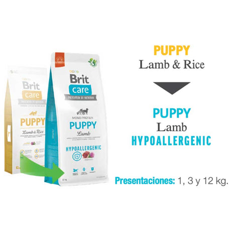 Brit Care Puppy Lamb Hypoallegernic 1Kg