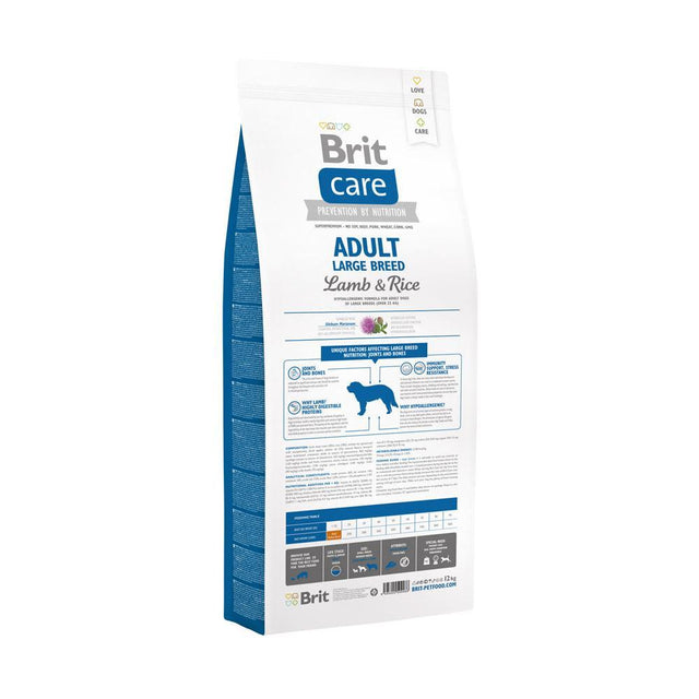  Brit Care Adult Large Lamb Hypoallergenic 12Kg