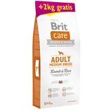 Brit Care Adult Medium Breed Lamb Rice 12Kg 2Kg Gratis