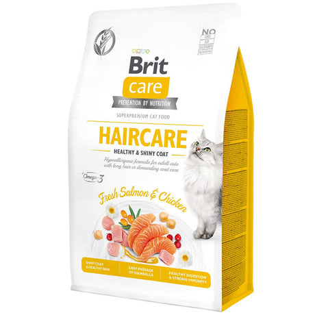 Brit Care Cat Haircare Healthy And Shinny Coat 2Kg
