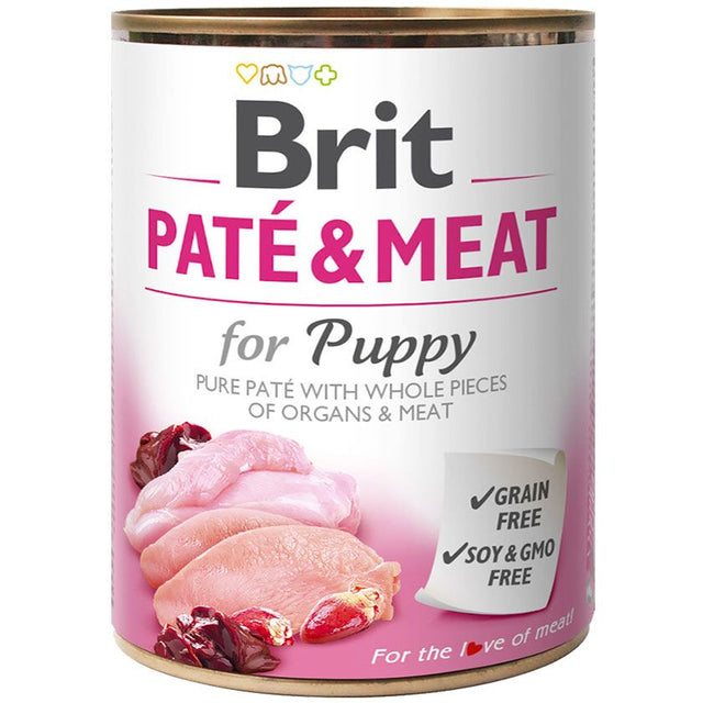 Brit Care Pate Meat Puppy 800Gr