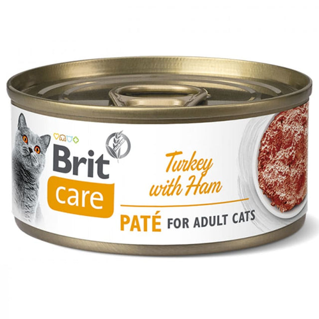  Brit Care Pate De Pavo Con Jamon 70Gr