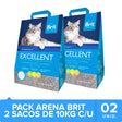  Brit Excellent Arena Sanitaria Para Gatos Pack 20Kg
