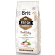 Brit Fresh Pavo Y Guisantes Perros Con Sobrepeso 12Kg