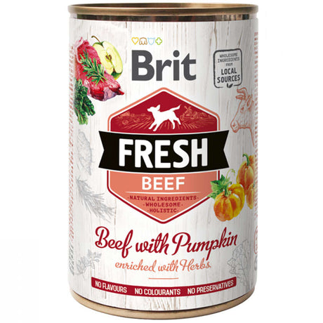 Brit Fresh Perros Carne Con Calabaza 400Gr