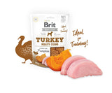  Brit Meaty Jerky Turkey Coins Snack Para Perros Sabor Pavo 80Gr