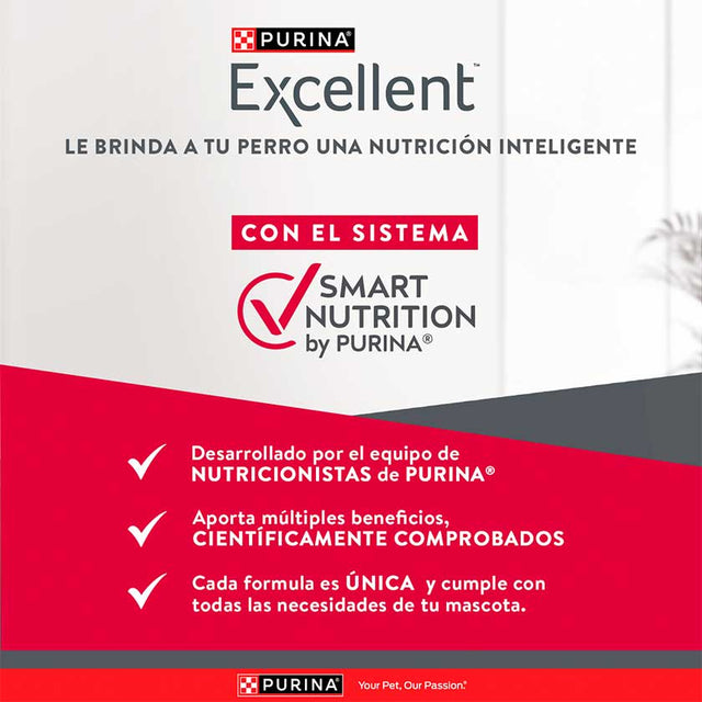 Purina Excellent® Cachorros Razas Medianas Y Grandes 15Kg